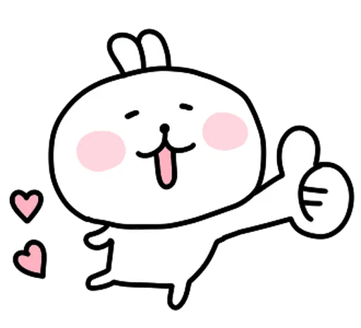 Эмодзи burikko usagi