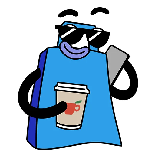 Эмодзи Деловой пакет 🛍