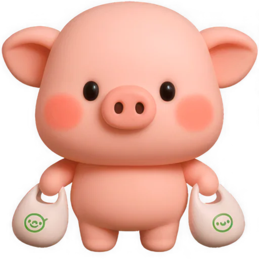 Эмодзи Свинка Бута