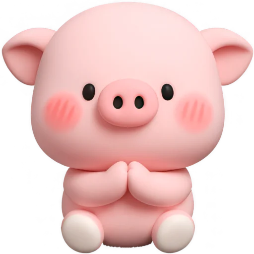 Эмодзи Свинка Бута
