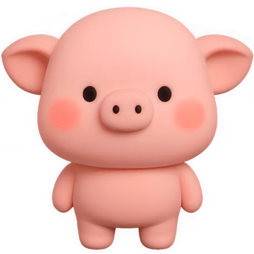 Эмодзи Свинка Бута