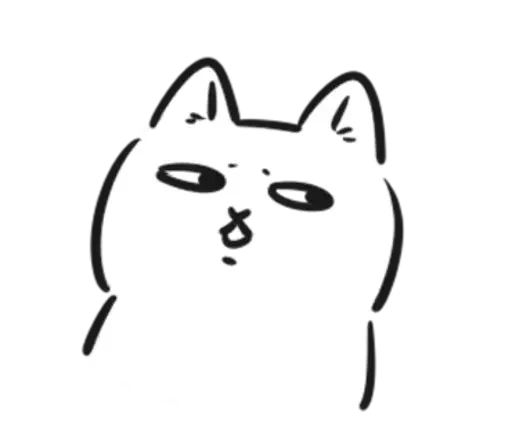 Эмодзи чб cat