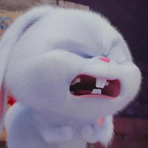 Эмодзи snowball rabbit