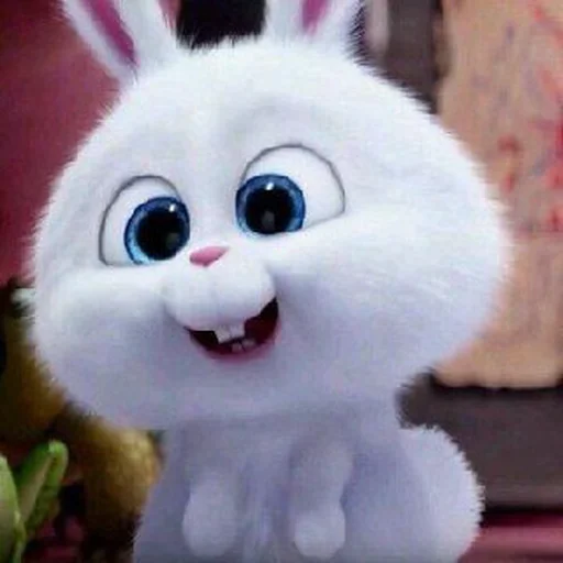 Эмодзи snowball rabbit