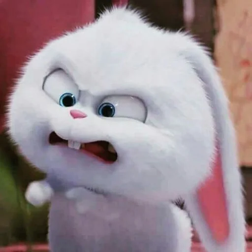 Эмодзи snowball rabbit
