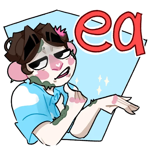 Эмодзи колючий пэк