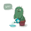 Эмодзи Cactus Cozy