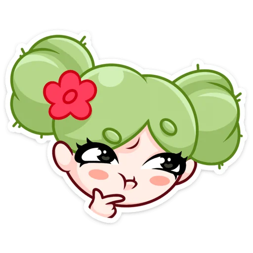 Эмодзи Кактусина