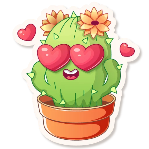 Эмодзи Cactus Quentin