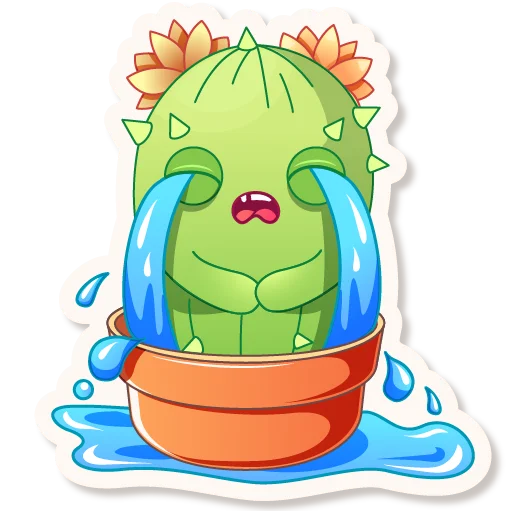 Эмодзи Cactus Quentin