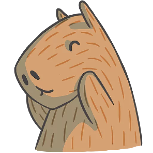 Эмодзи Capybara&Co