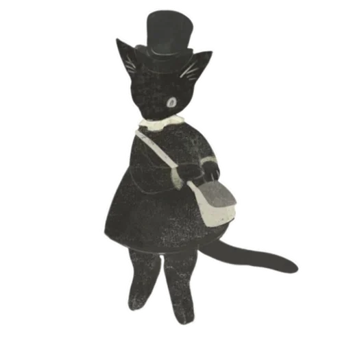 Эмодзи Cat and Rabbit in Wonderland