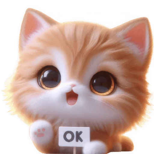 Эмодзи Милый Рыжик