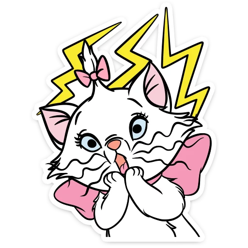 Эмодзи Кошечка Мари