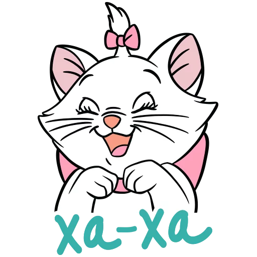 Эмодзи Кошечка Мари