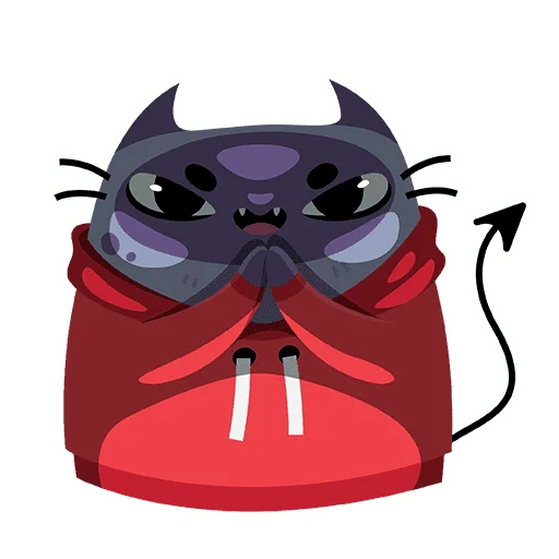 Эмодзи Wasd Cat