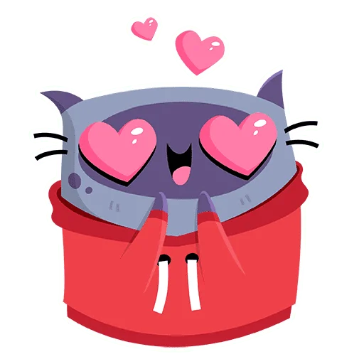 Эмодзи Wasd Cat