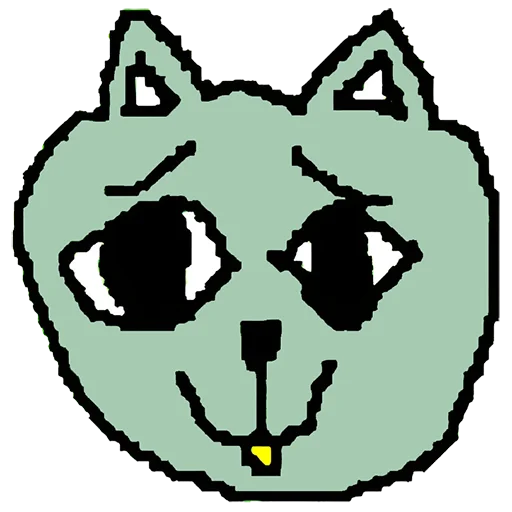 Эмодзи Garo cat