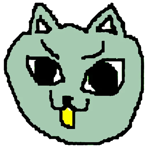 Эмодзи Garo cat