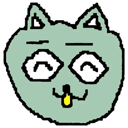 Эмодзи Garo cat