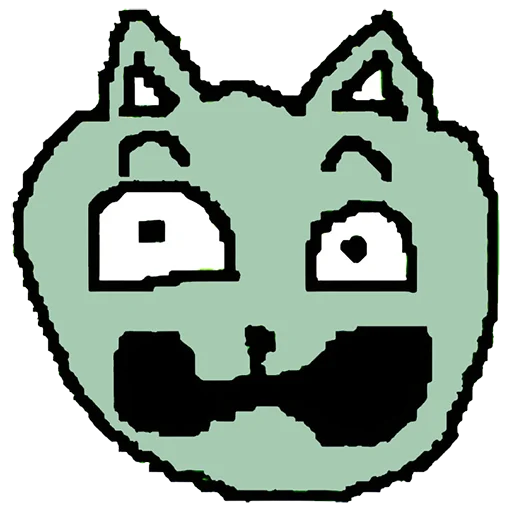 Эмодзи Garo cat