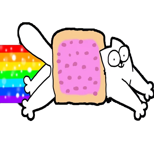 Эмодзи Nyan Cat