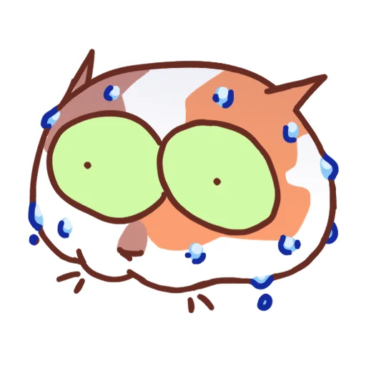 Эмодзи Cat Motions without text