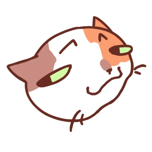 Эмодзи Cat Motions without text