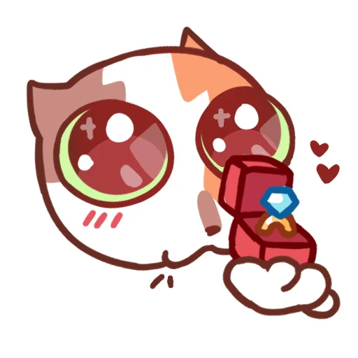 Эмодзи Cat Motions without text