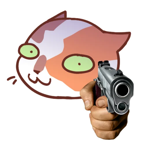 Эмодзи Cat Motions without text