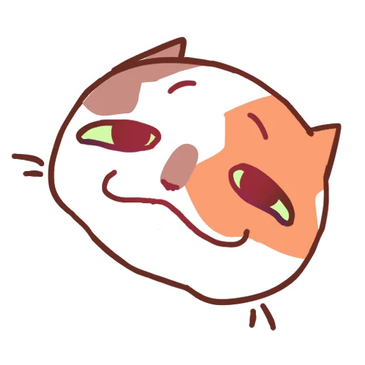 Эмодзи Cat Motions without text