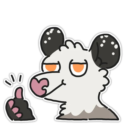 Эмодзи Opossums
