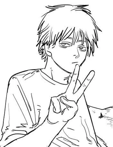 Эмодзи Chainsaw Man