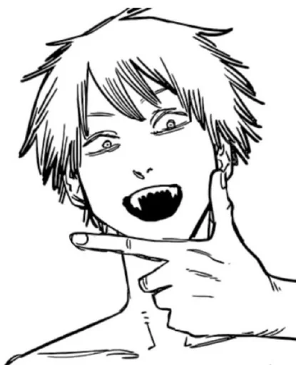 Эмодзи Chainsaw Man