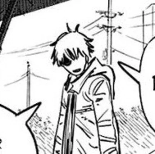 Эмодзи chainsaw man.