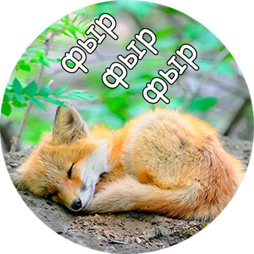 Эмодзи Лисички