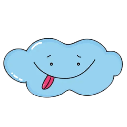Эмодзи Charming Cloud