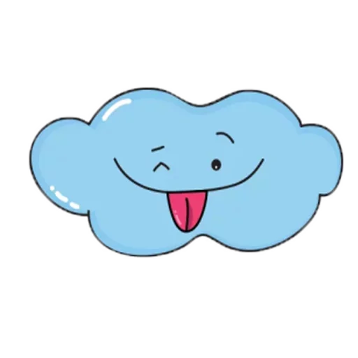 Эмодзи Charming Cloud
