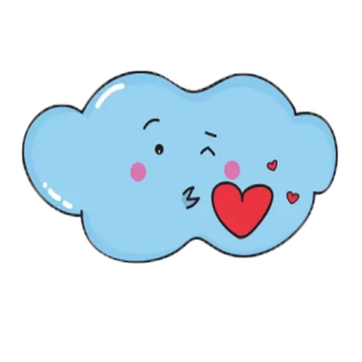 Эмодзи Charming Cloud