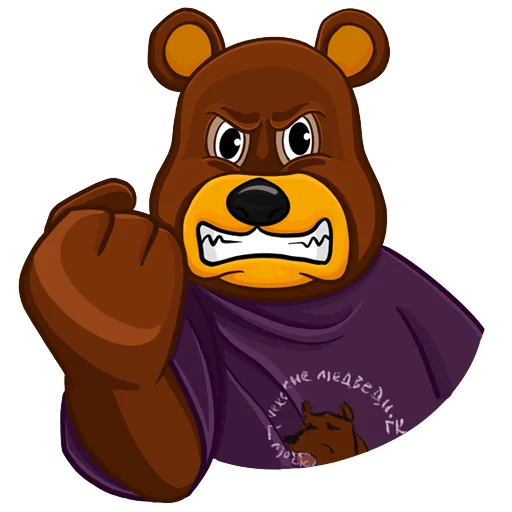 Эмодзи Чеховский Мишка