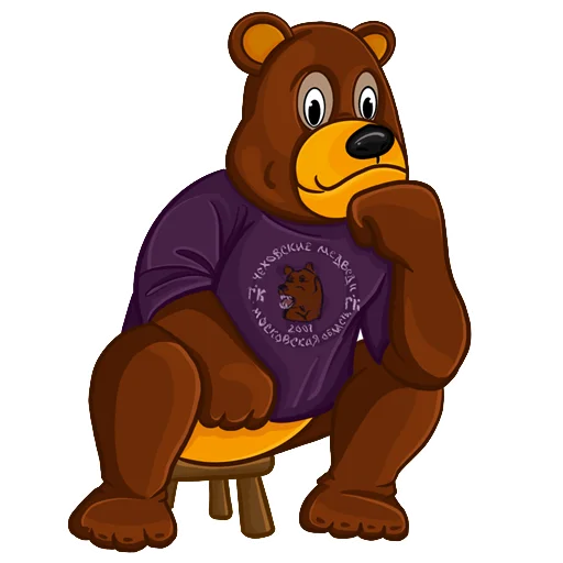 Эмодзи Чеховский Мишка