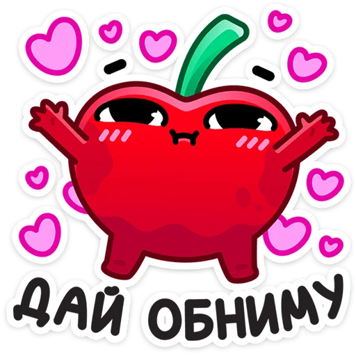 Эмодзи Вишнёвые оптимисты