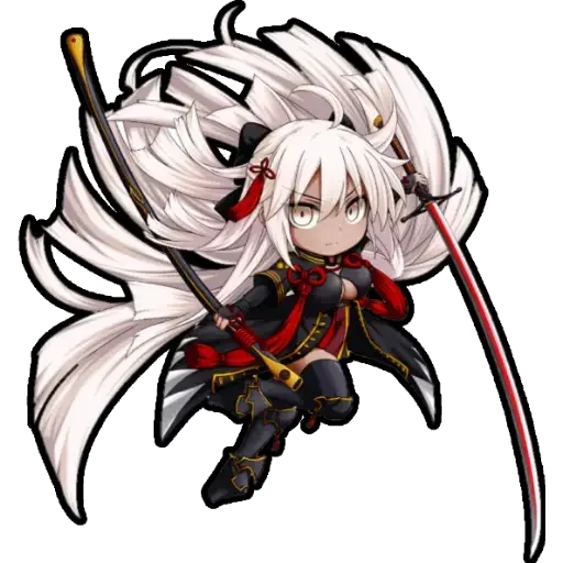 Эмодзи chibi anime character