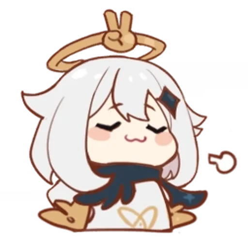 Эмодзи Genshin Impact Chibi