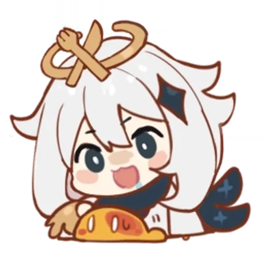 Эмодзи Genshin Impact Chibi