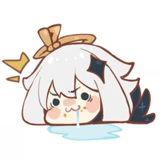 Эмодзи Genshin Impact Chibi