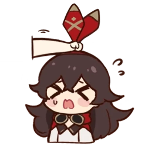 Эмодзи Genshin Impact Chibi