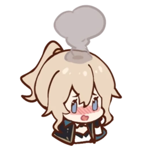 Эмодзи Genshin Impact Chibi