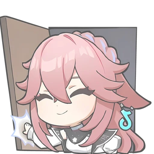 Эмодзи chibi miko