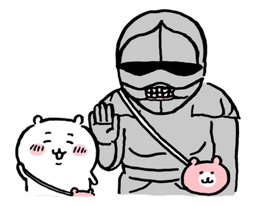 Эмодзи chiikawa and friends